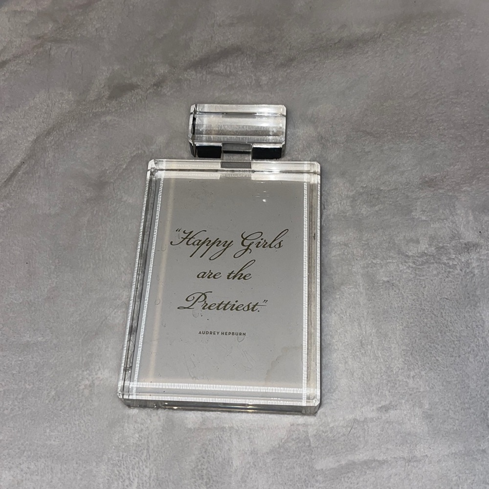 Perfume bottle decor